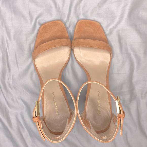 Stuart Weitzman Suede Sandals - Picture 4 of 5